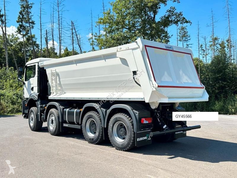 Lastbil MAN TGS 37.480 8x4 EuromixMTP Mulden...