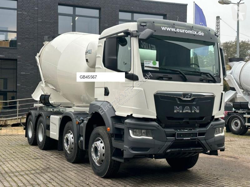 Lastbil MAN TGS 8x4 WECHSELSYSTEM KIPPER+MISCHER