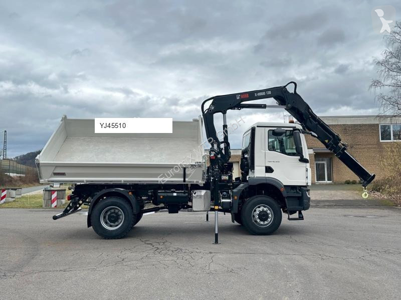 Lastbil MAN TGM 4x4 Euro6e Hiab X-HiDuo 138DS-3
