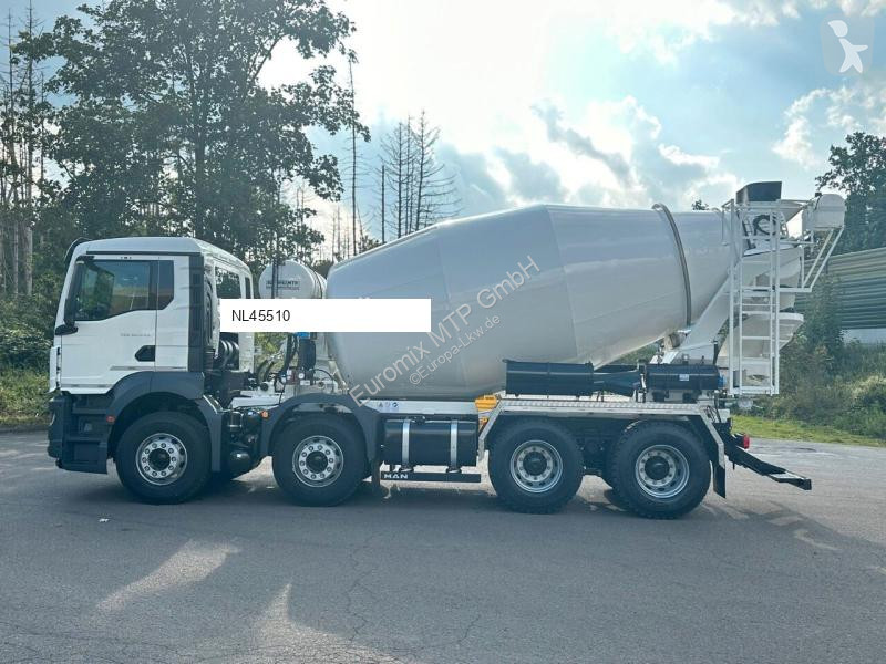 Lastbil MAN TGS 8x4 / Euromix MTP EM 9 L