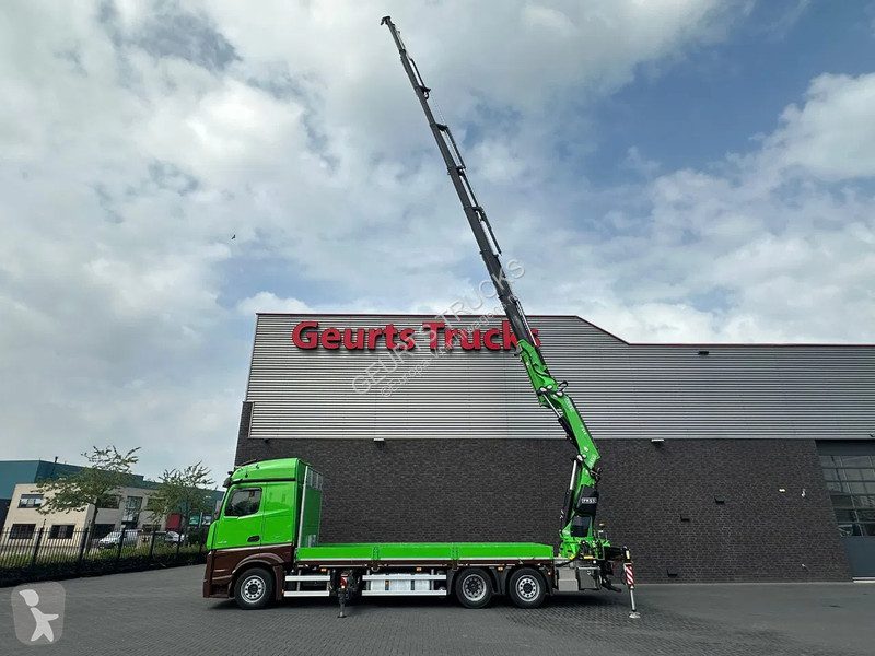 Camion Mercedes 2545 6X2 OPENLAADBAK MET FASSI...