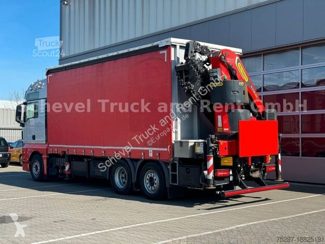 Lastbil MAN TGX 26.510 6x2 Pritsche/Plane...