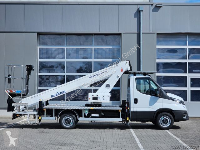 Camion Iveco 35S14 Teleskoparbeitsbühne 18m