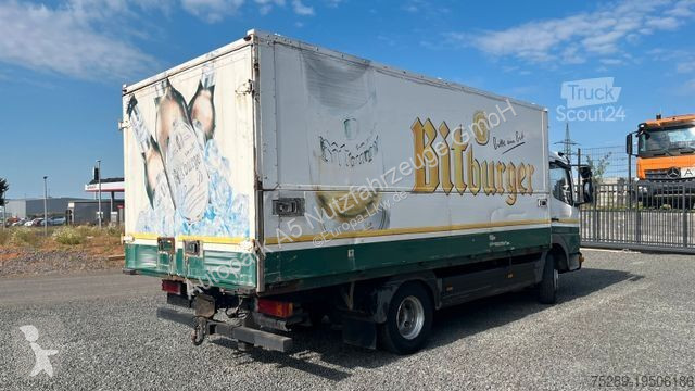 Kamion Mercedes 818 Getränke Getränkeaufbau
