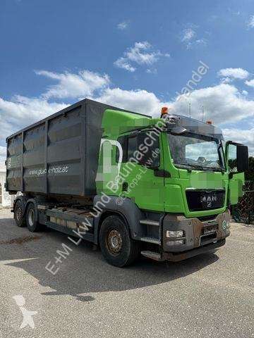 Lastbil MAN 6X2 ABROLLKIPPER BLATT LUFT GELENKT