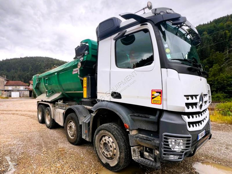 Lastbil Mercedes CAMION BENNE 8x4 460cv 11L Euro6