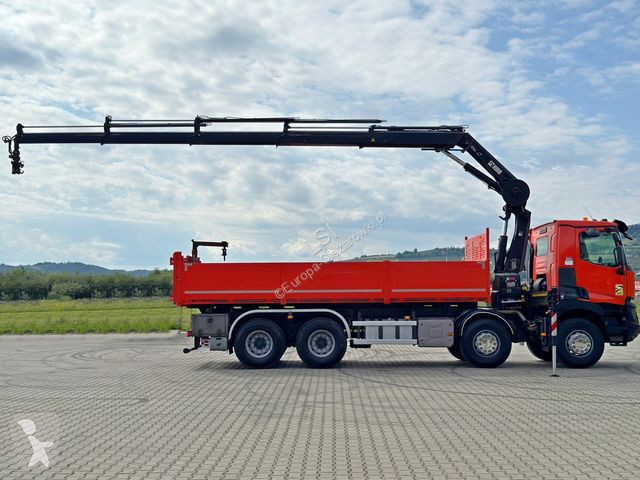 Lastbil Renault C 430 *KIPPER 6,80m* HIAB...