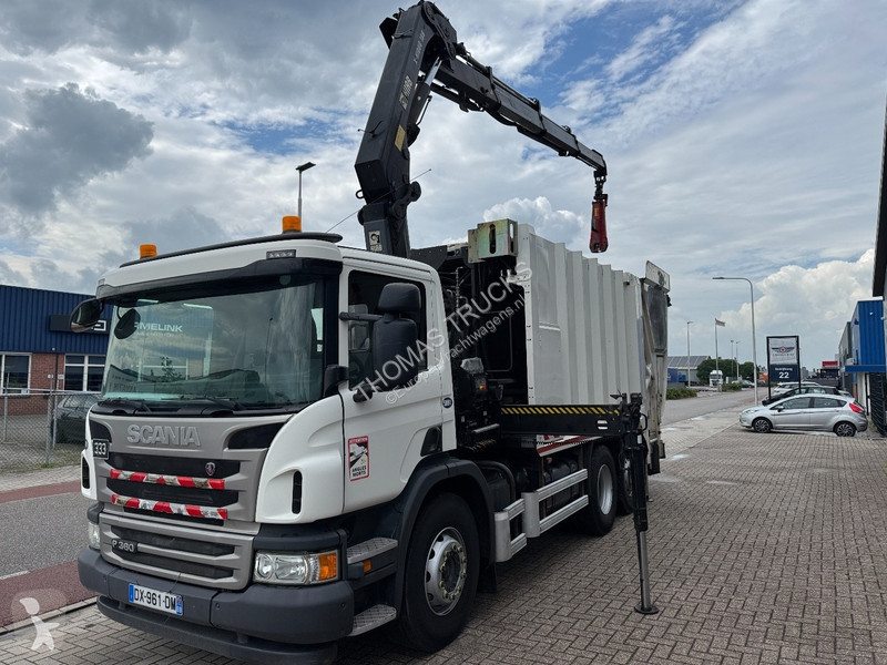 Kamion Scania 360 6x2, HIAB 188 E-3, SEMAT...