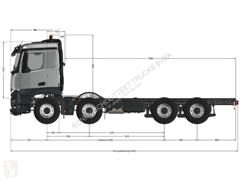 Camion Mercedes Arocs 3253 L 8x4/4 Arocs 3253 L...