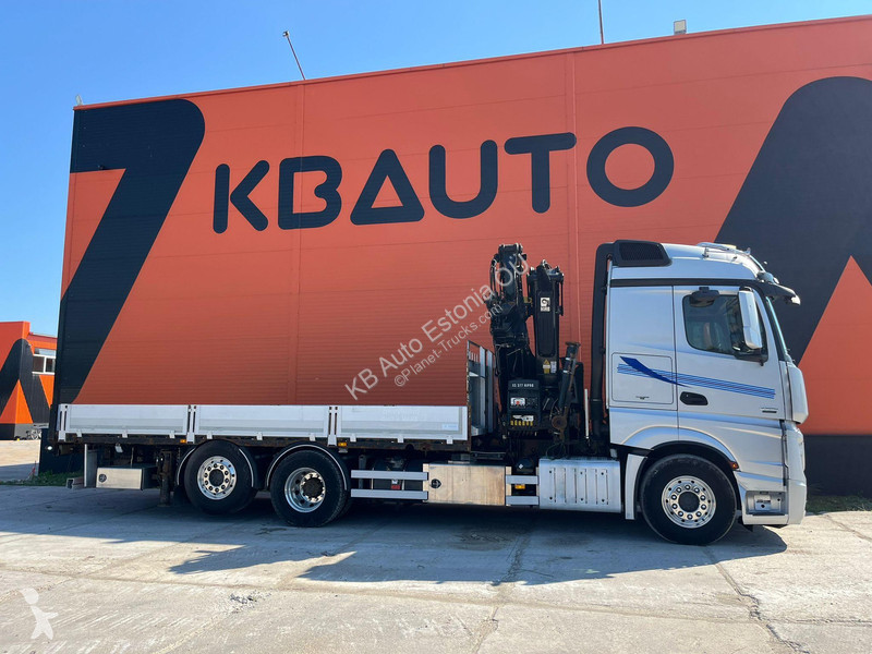 Camion Mercedes 2551 6x2 HIAB 377-6 HIPRO + JIB...
