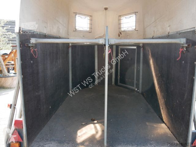 Lastbil  Holz Poly  2 Pferde
