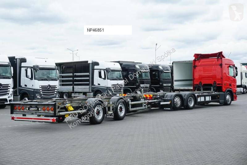 Camion remorque Scania TANDEM / BDF / 7,15 ,...