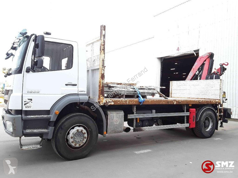Kamion Mercedes 1833 Fassi f 110a 284000km...