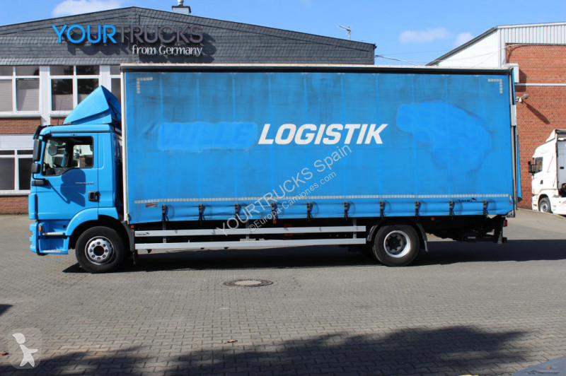 شاحنة MAN TGM 15.290 E6 Schiebeplane ACC LBW AHK