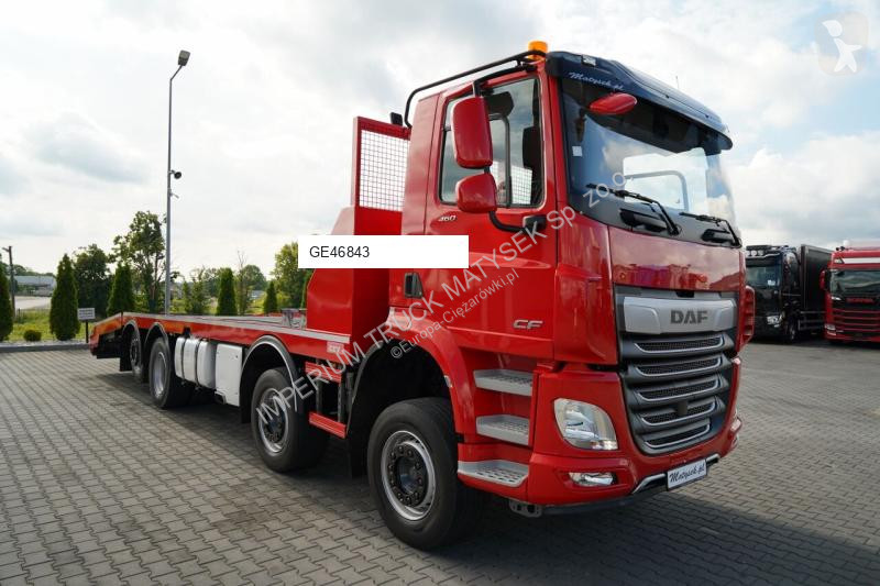Camion DAF CF 480 / 8x2 / LAWETA / PLATFORMA /...