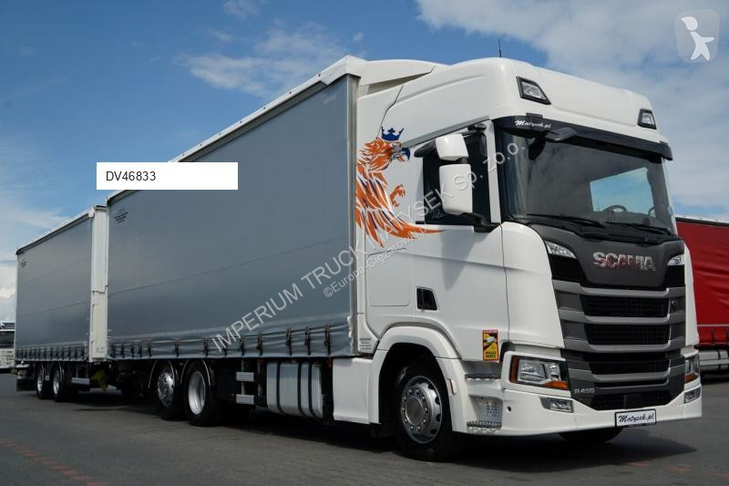 Camion remorque Scania R 450 / ZESTAW TANDEM...