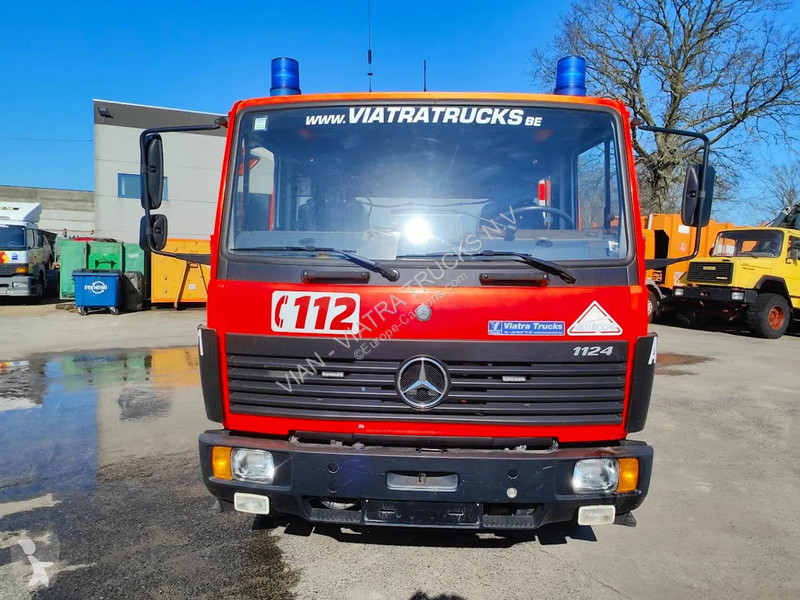 Camión Mercedes 1124 F 4x2 Feuerwehr -...