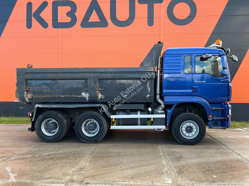 Lastbil MAN TGA 6x4 FULL STEEL / BOX L=4581 mm