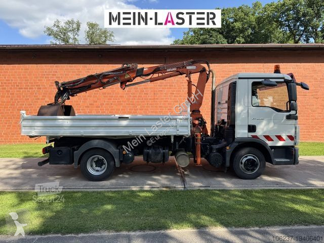 Camion MAN TGL 3 S-Kipper Atlas 75 10m -1t....