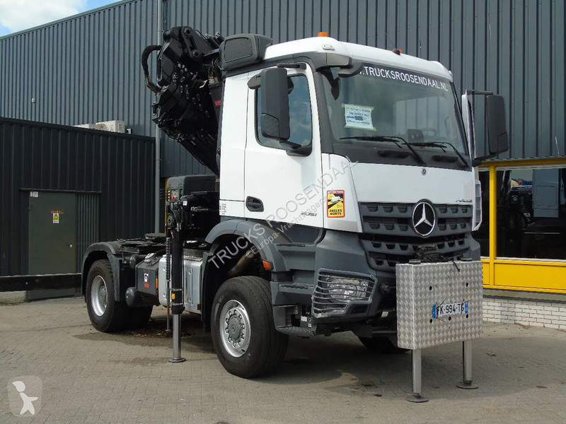 Camion Mercedes 2051 + 4X4 + HIAB 302 E6 / JIB...