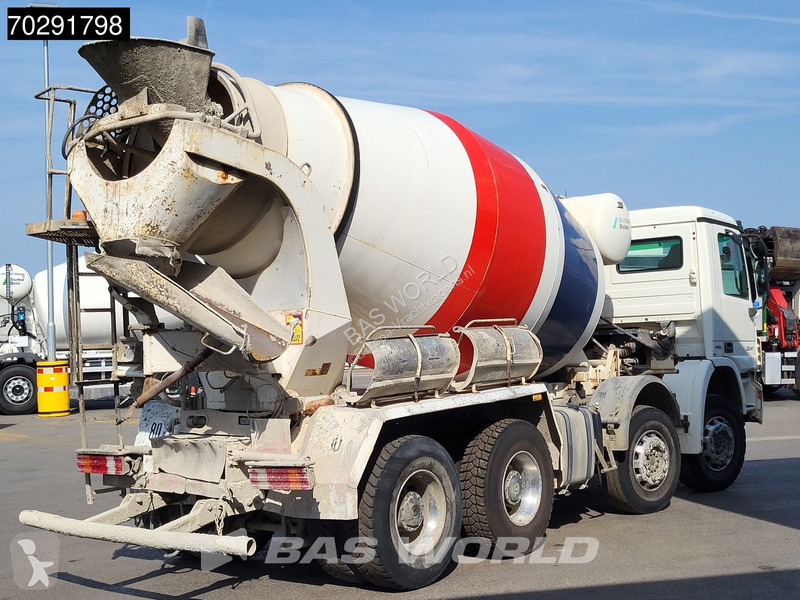 Lastbil Mercedes 3241 8X4 9m3 Stetter Mixer...