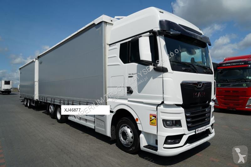 Camion remorque MAN TGX 26.470 / ZESTAW TANDEM...