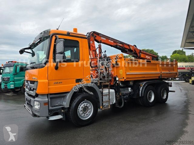 Kamion Mercedes 2641 / 6X4 / Meiller BORDMATIK...