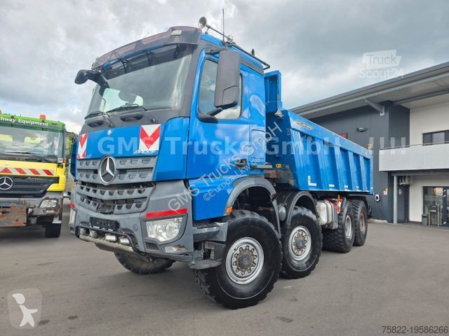 Kamion Mercedes 4145 / 8X8 ALLRAD / Meiller 18...