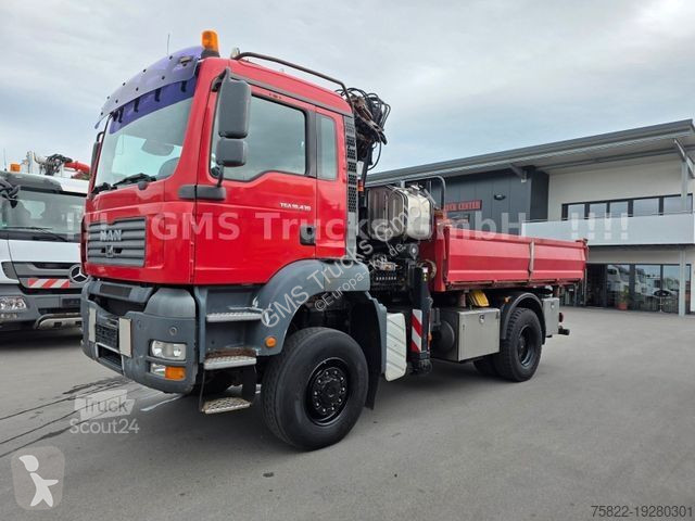 Camion MAN TGA 18.430 / 4X4 ALLRAD / Atlas 190...