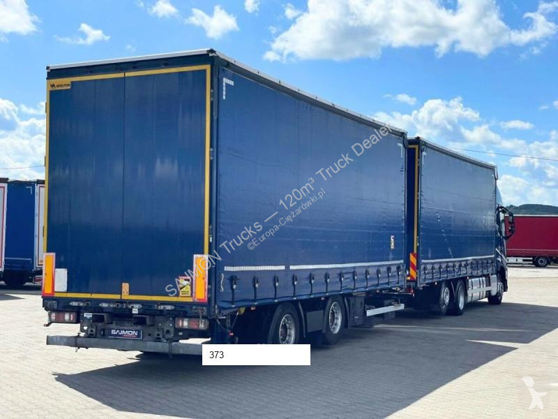 Kamion s návěsem Volvo FH 460 / ZESTAW TANDEM...