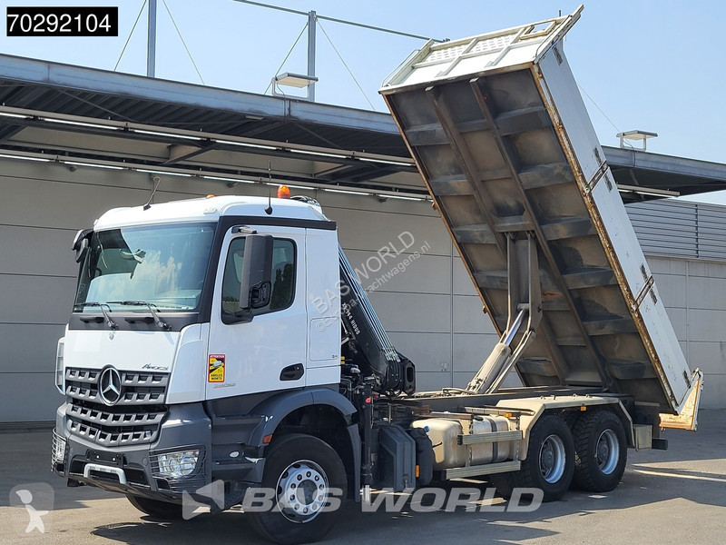 Lastbil Mercedes 2636 6X4 8m3 Forez Bennes...