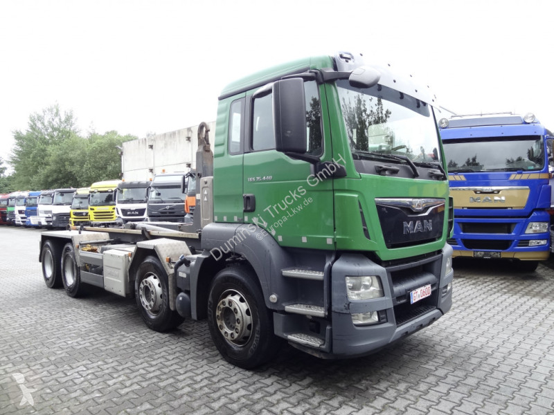 Lastbil MAN TGS 35.440 8X4 BB VDL Haken