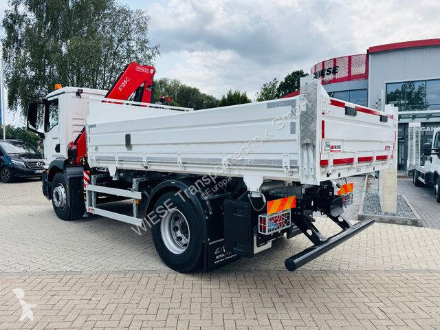 Lastbil MAN 4x2 mit Fassi Ladekran Sofort...