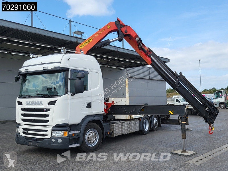 Kamion Scania G410 6X2 Palfinger 53002 SH Kran...