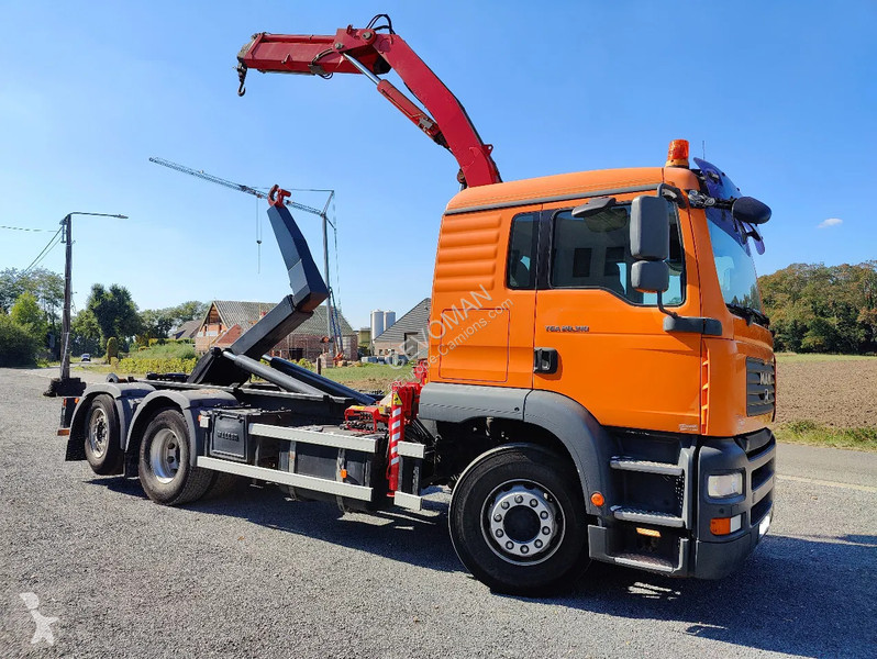 Kamion MAN 28.310 Container / Fassi F130