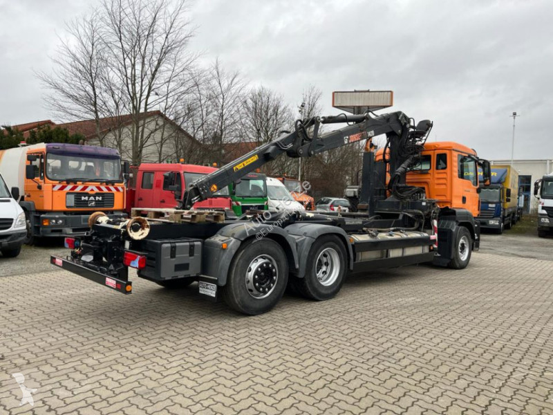 Camion MAN TG-S 26.400 6x4H-2 BL Abrollkipper...