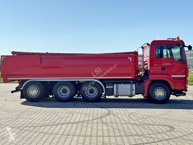 Kamion MAN 35.480 * KIPPER 6,30 m * 8x4