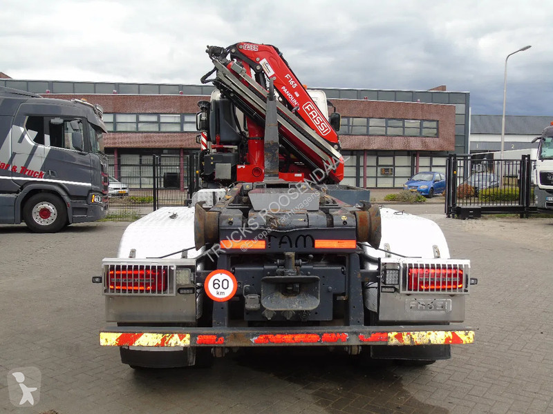 Kamion DAF 480 + 8X4 + FASSI 16T/M + 20T HOOK +...