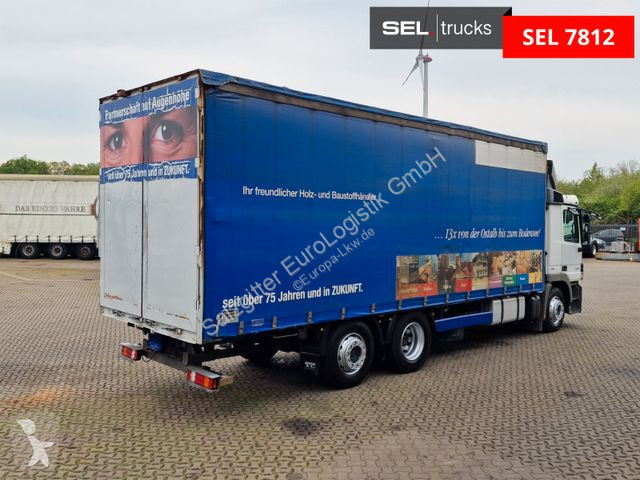 Kamion Mercedes 2541 / Lenkachse / Liftachse / V6