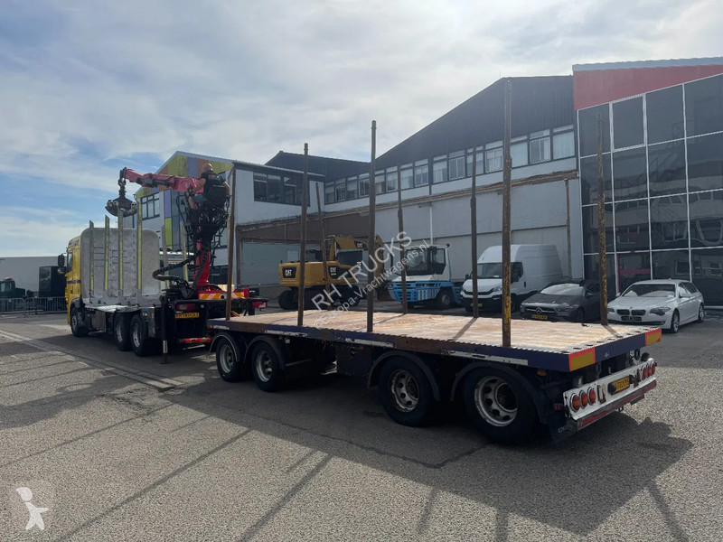 Camion DAF 510 6X4 EURO 6 PALFINGER Q150Z +...