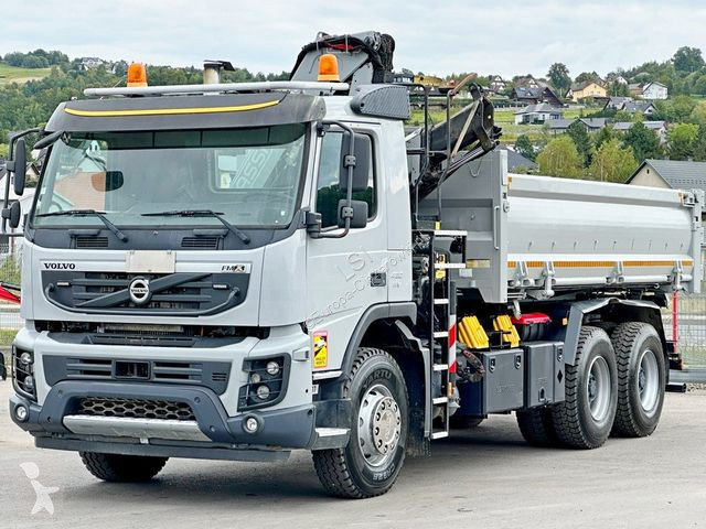 Kamion Volvo FMX 420 Kipper 5,10m *FASSI...