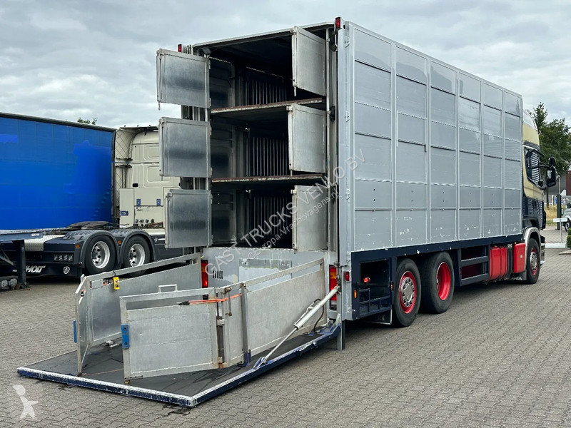 Camion Scania 6x2 Topline / 3 Stock Animal...