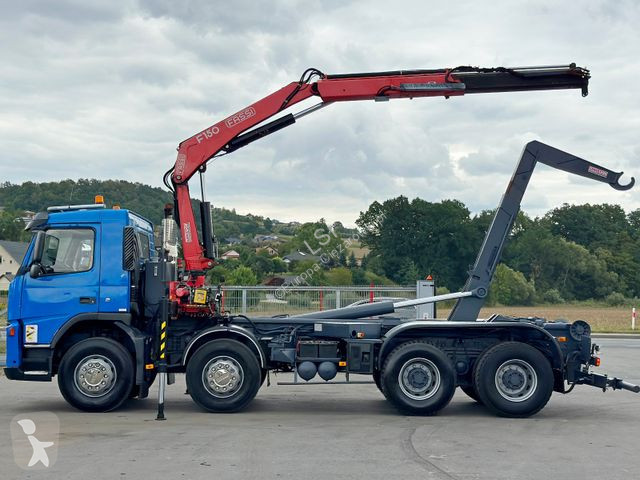 Camion Volvo 12420 * FASSI F150A.21 * 8x4 * TOP