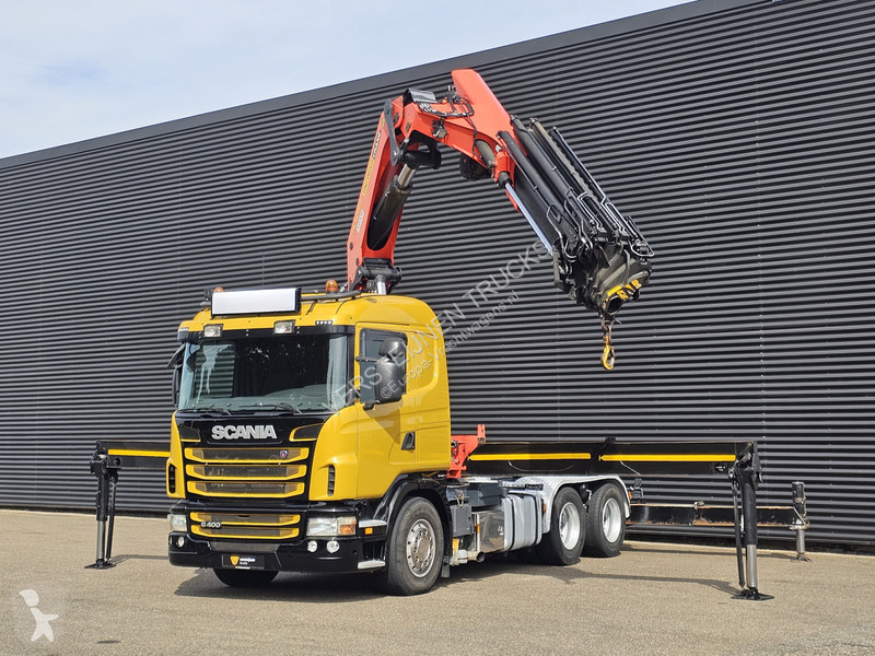 Kamion Scania G400 6x2 / PALFINGER PK 60002 /...