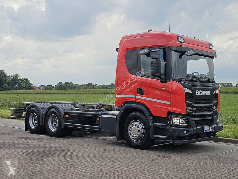 Vrachtwagen Scania G450 6X4 RETARDER WB395