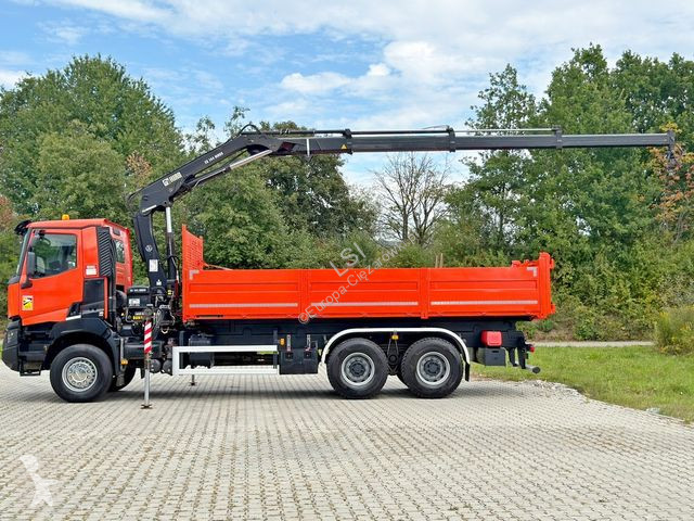 Kamion Renault K 380 * HIAB 144 BS - 3 HIDUO +...