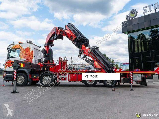 Camion Scania G450 8x2 PALFINGER PK 85002 Fly...