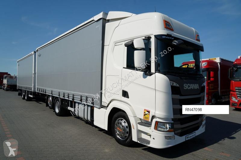 Camion remorque Scania R 450 / ZESTAW TANDEM...