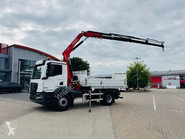 Camion MAN 4x4 mit Fassi Ladekran Sofort Verfügbar