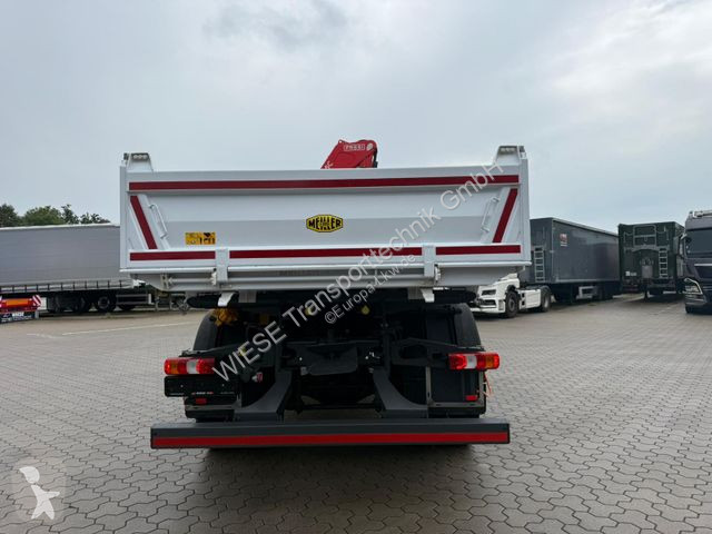 Kamion Mercedes 1835 4x2 Meiller Fassi F135...